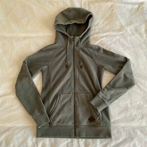 Eddie Bauer Green Zip Hoodie
